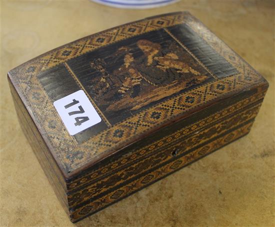 Rosewood Prince of Wales with dog box, by Hollamby